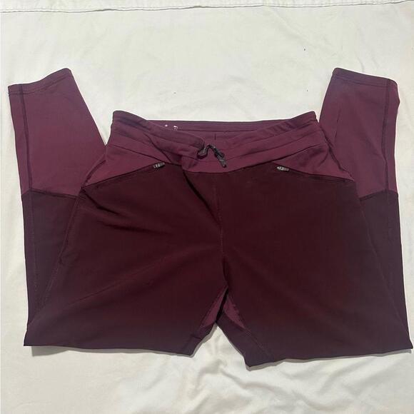 COLUMBIA BURGUNDY PANTS - Picture 1 of 4